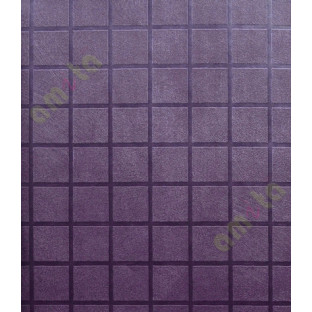 Dark purple gingham design home decor wallpaper for walls